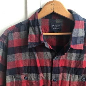 ❄️ J Crew flannel shirt